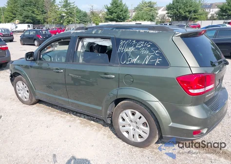 2019 Dodge Journey Se from USA, damaged, VIN 3C4PDCBB8KT804801